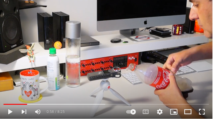 How to make a drum beat from plastic bottles